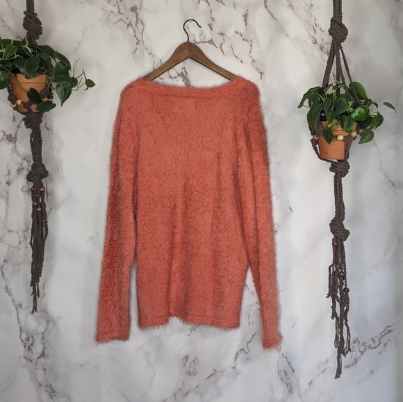 Evy's Tree The Ruthie salmon sweater - Picture 6 of 10